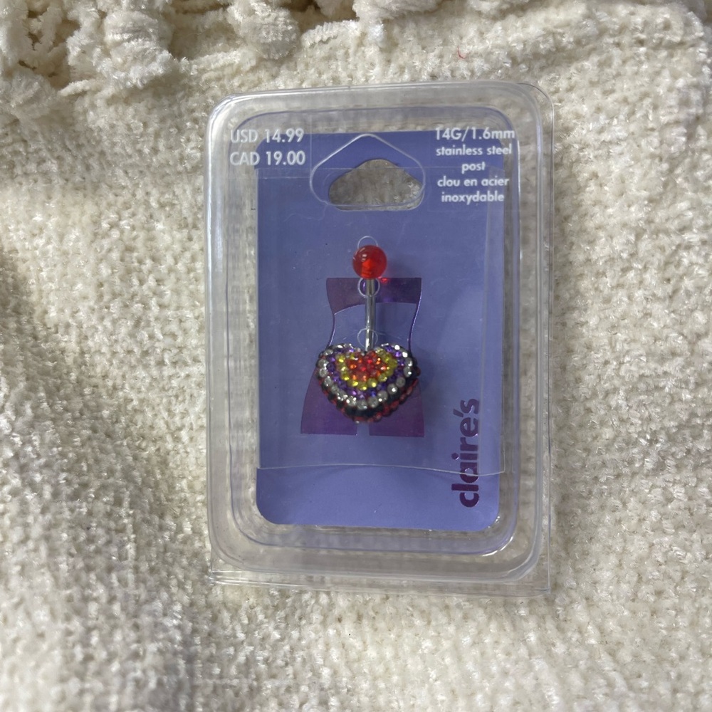Belly Ring - Heart
